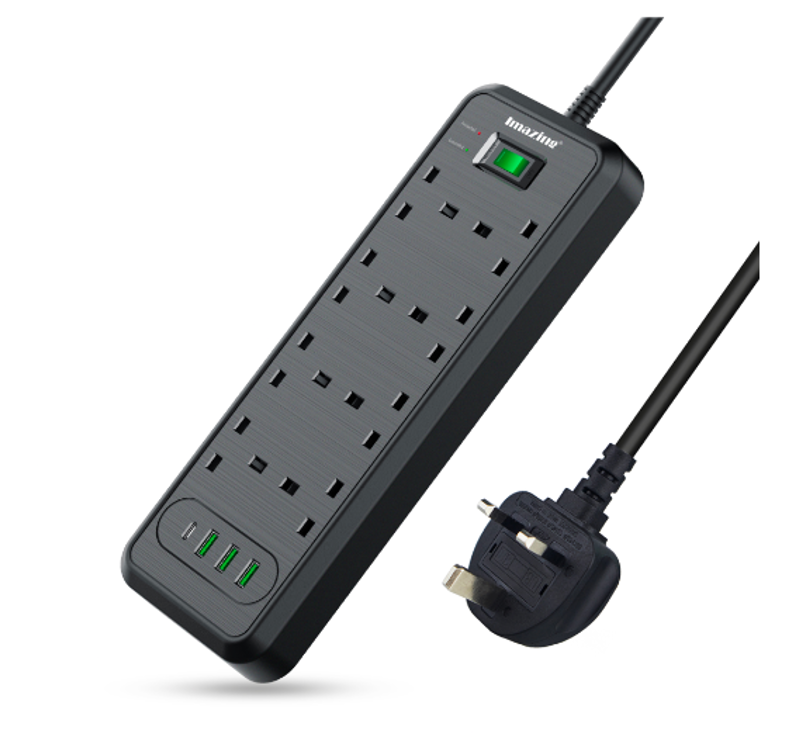 Imazing Surgetech Ganpower Power Strip--IM3U8K-C