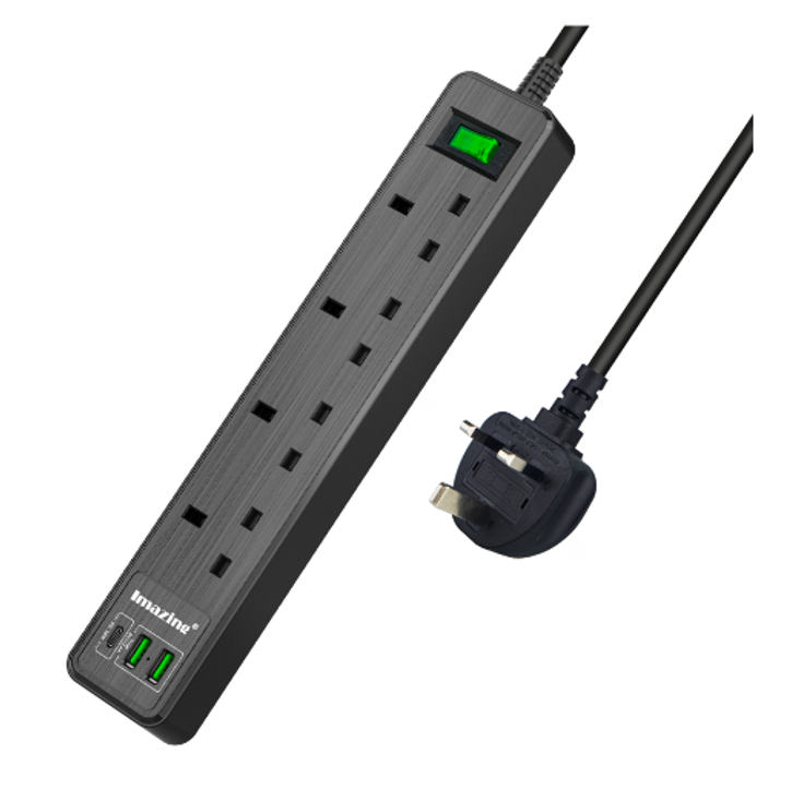 Imazing Surgetech Ganpower Power Strip--IM3U4K-C