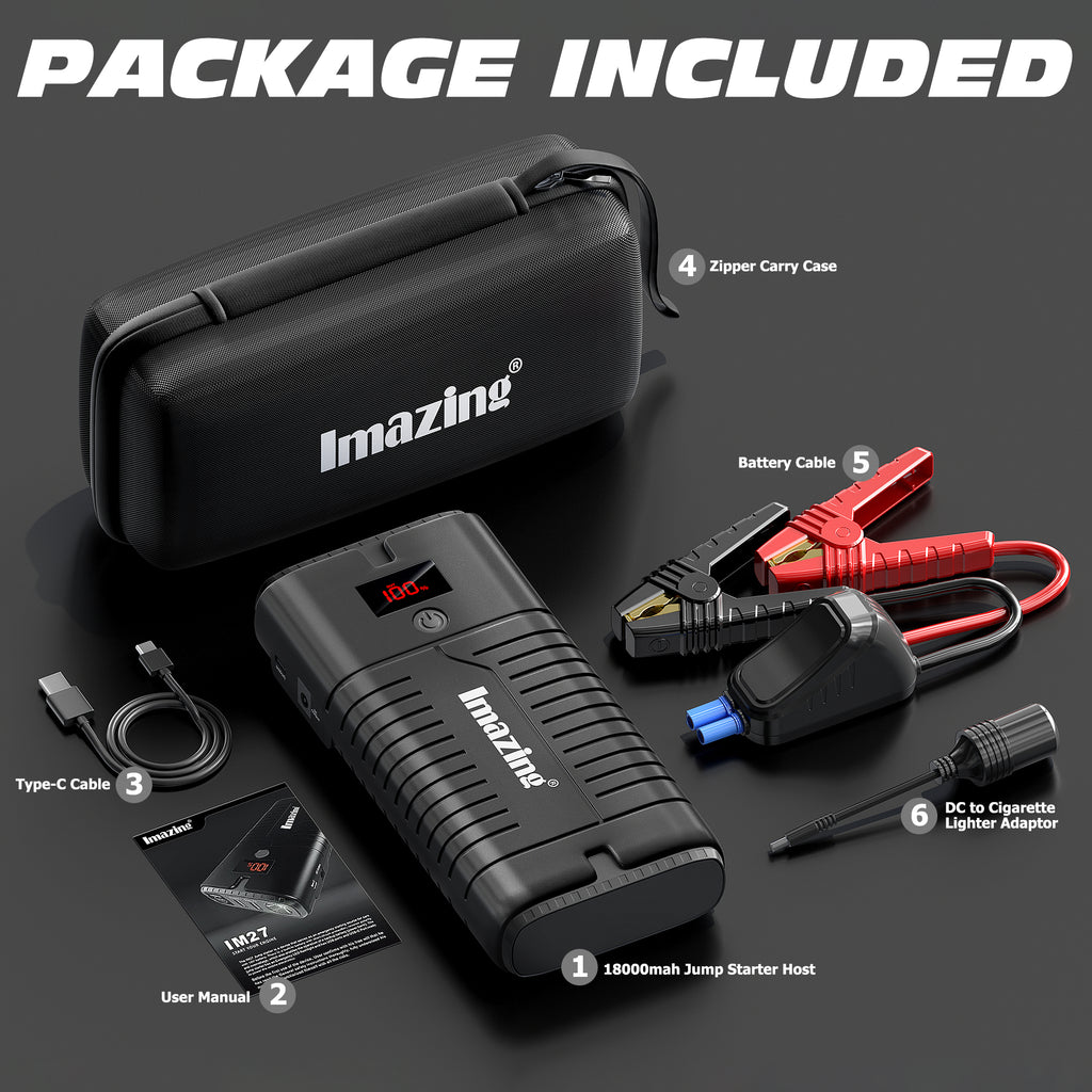 IMAZING IM27 TRAGBARES JUMPSTARTER