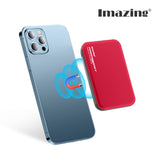 Imazing IS12 magnetischer Akku, Powerbank-Akku, kabelloses Laden, 10.000 mAh, max. 15 W