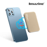 Imazing IS12 magnetischer Akku, Powerbank-Akku, kabelloses Laden, 10.000 mAh, max. 15 W