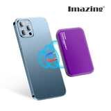 Imazing IS12 magnetischer Akku, Powerbank-Akku, kabelloses Laden, 10.000 mAh, max. 15 W