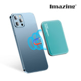 Imazing IS12 magnetischer Akku, Powerbank-Akku, kabelloses Laden, 10.000 mAh, max. 15 W