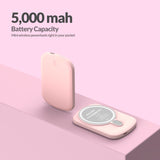 Imazing E33A magnetischer Akku, Powerbank-Akku, kabelloses Laden, 5000 mAh, max. 15 W