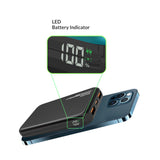 Imazing IS12 magnetischer Akku, Powerbank-Akku, kabelloses Laden, 10.000 mAh, max. 15 W