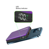 Imazing IS12 magnetischer Akku, Powerbank-Akku, kabelloses Laden, 10.000 mAh, max. 15 W