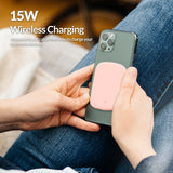 Imazing E33A magnetischer Akku, Powerbank-Akku, kabelloses Laden, 5000 mAh, max. 15 W