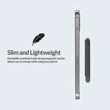 Imazing E33A magnetischer Akku, Powerbank-Akku, kabelloses Laden, 5000 mAh, max. 15 W