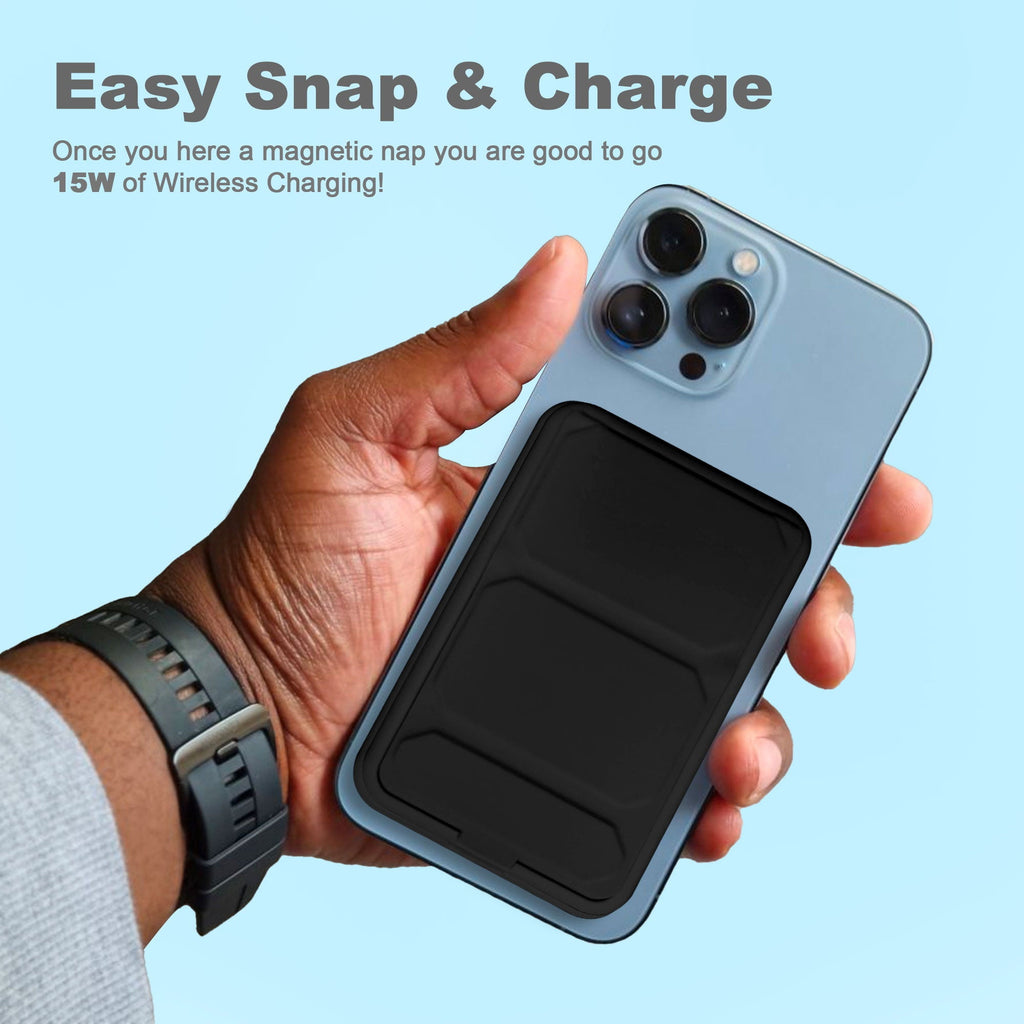 Imazing A27-01 Magnetischer Akku, Powerbank-Akku, kabelloses Laden, 10.000 mAh, max. 15 W