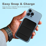 Imazing A27-01 Magnetischer Akku, Powerbank-Akku, kabelloses Laden, 10.000 mAh, max. 15 W