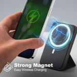 Imazing A27-01 Magnetischer Akku, Powerbank-Akku, kabelloses Laden, 10.000 mAh, max. 15 W