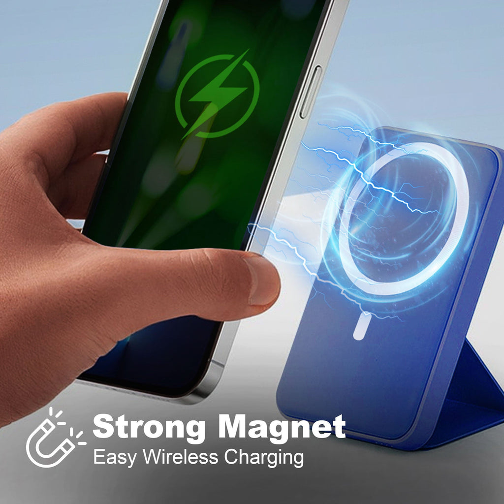 Imazing A27-01 Magnetischer Akku, Powerbank-Akku, kabelloses Laden, 10.000 mAh, max. 15 W