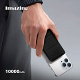 Imazing A27-01 Magnetischer Akku, Powerbank-Akku, kabelloses Laden, 10.000 mAh, max. 15 W