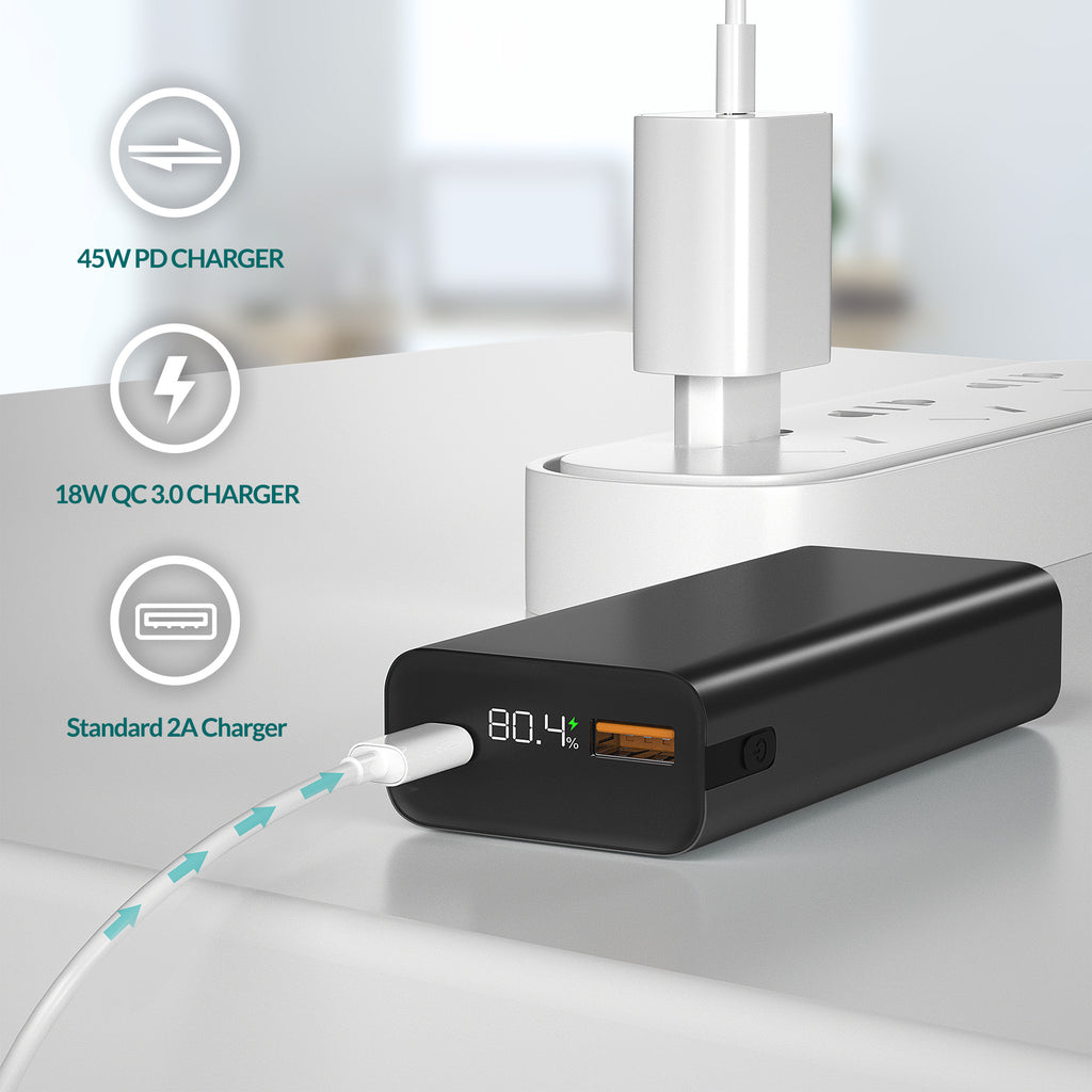 Imazing PD45 Batterie-Powerbank-Akkupack 10000 mAh