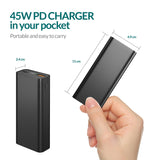 Imazing PD45 Batterie-Powerbank-Akkupack 10000 mAh
