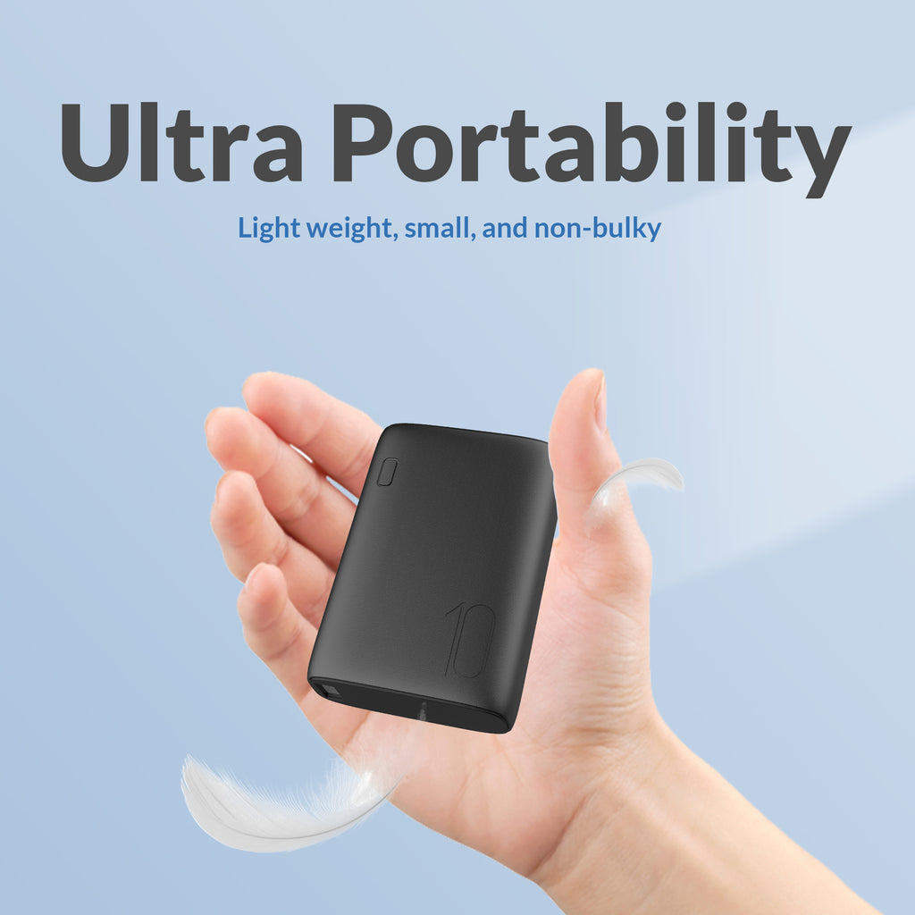 Imazing IMIN10KPD Akku-Powerbank-Akku, 10.000 mAh, max. 15 W