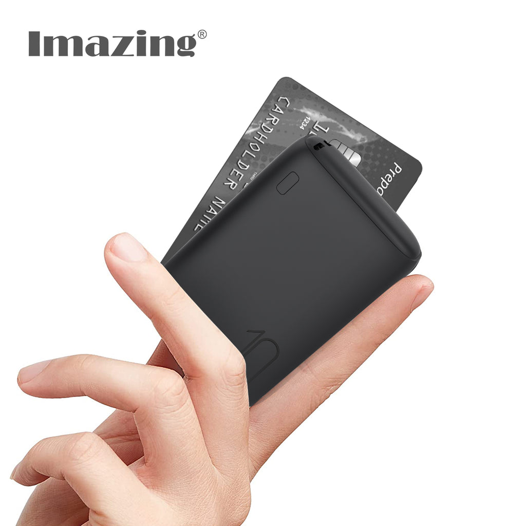 Imazing IMIN10KPD Akku-Powerbank-Akku, 10.000 mAh, max. 15 W