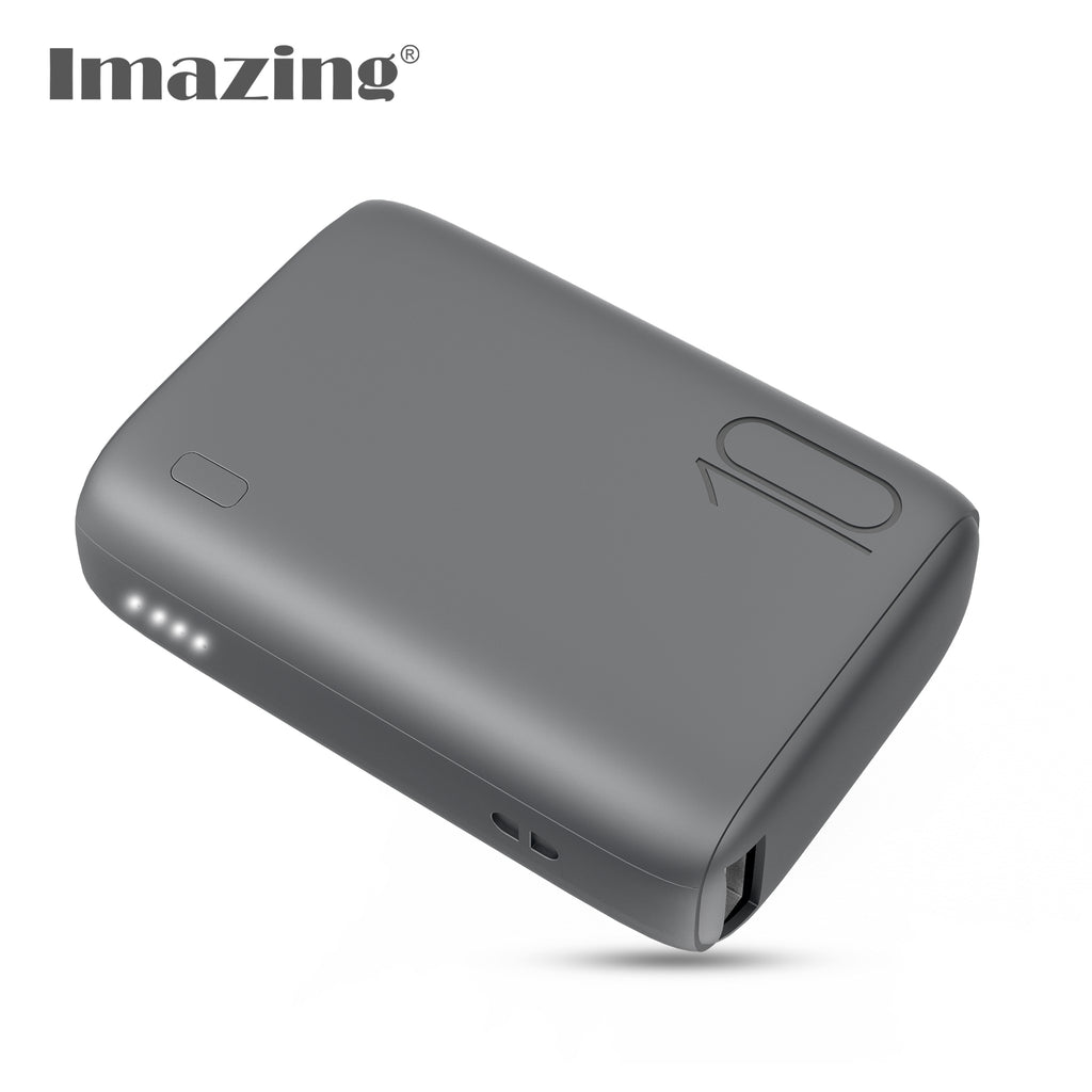 Imazing IMIN10KPD Akku-Powerbank-Akku, 10.000 mAh, max. 15 W