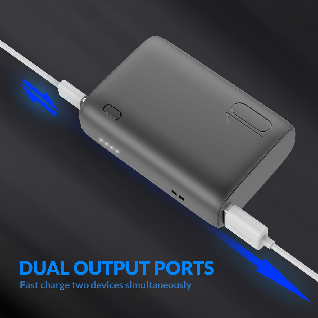 Imazing IMIN10KPD Akku-Powerbank-Akku, 10.000 mAh, max. 15 W