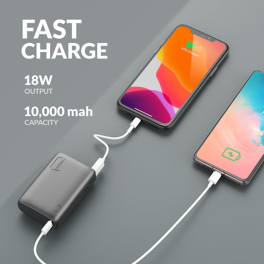Imazing IMIN10KPD Akku-Powerbank-Akku, 10.000 mAh, max. 15 W