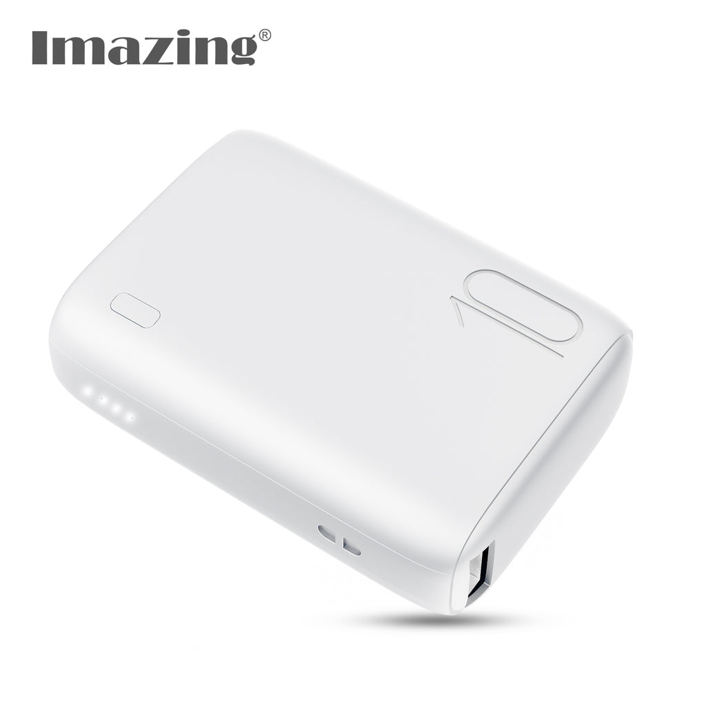 Imazing IMIN10KPD Akku-Powerbank-Akku, 10.000 mAh, max. 15 W