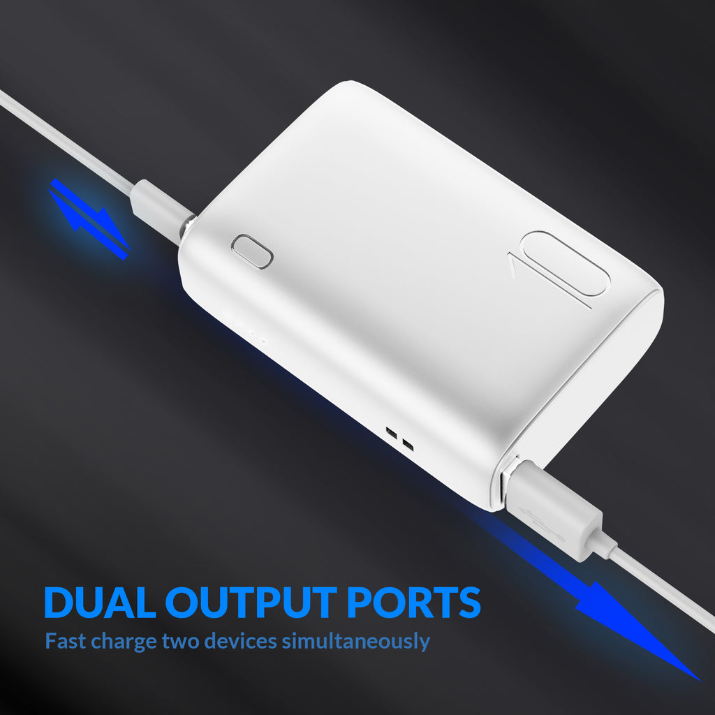 Imazing IMIN10KPD Akku-Powerbank-Akku, 10.000 mAh, max. 15 W