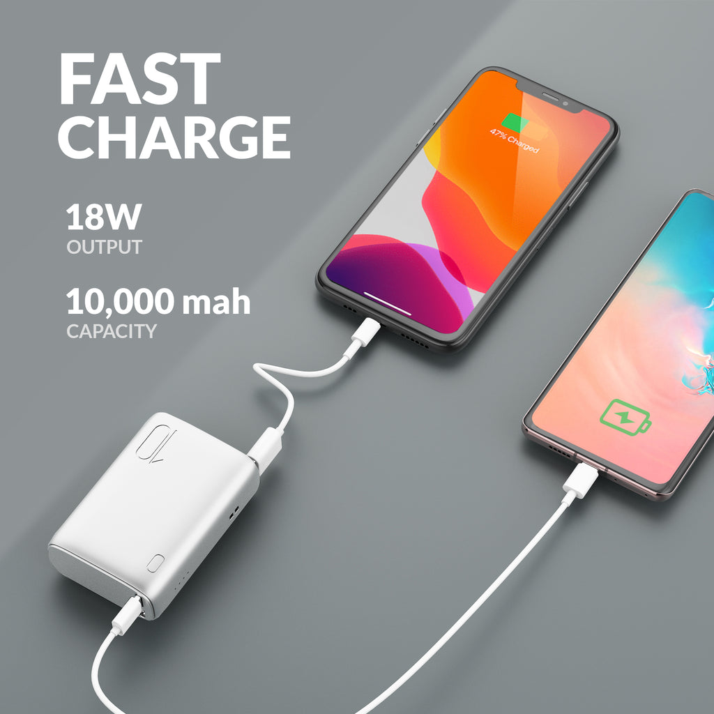 Imazing IMIN10KPD Akku-Powerbank-Akku, 10.000 mAh, max. 15 W
