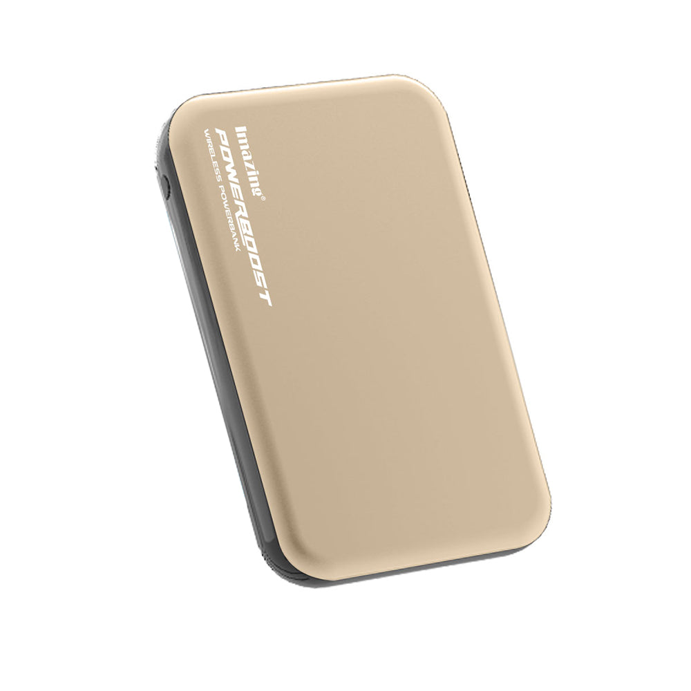 Imazing IS12 magnetischer Akku, Powerbank-Akku, kabelloses Laden, 10.000 mAh, max. 15 W