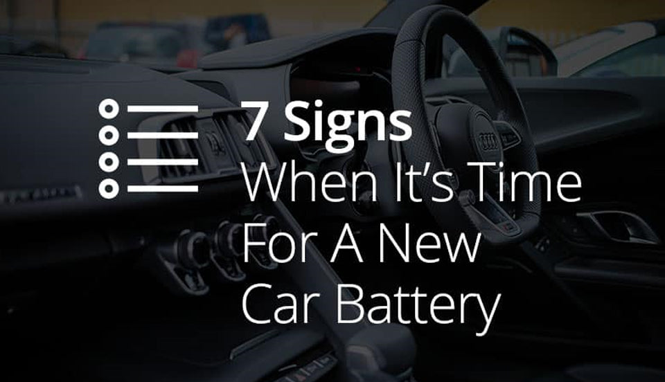 5 Signs When It’s Time to Get A New Car Battery
