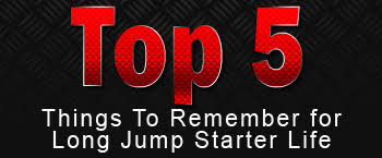 Things to do for a longer jump starter life duration