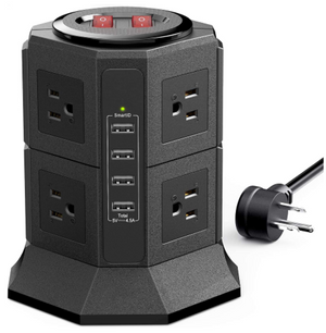 Imazing Surge Protector Power Strip Socket Tower--TP-VA4U8S