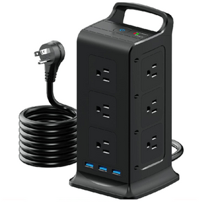 Imazing Surge Protector Power Strip Socket Tower--TP-VK3U12S